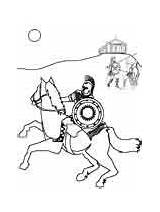 Coloring Pages Rome Roman Kids Print Ancient Soldier Colouring Horse Book Color Printable Knights sketch template