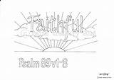 Colouring Bible sketch template