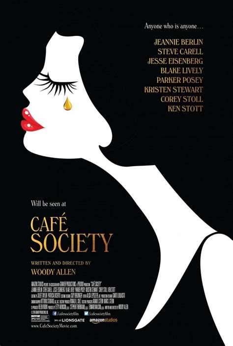 cafe society  poster  trailer addict