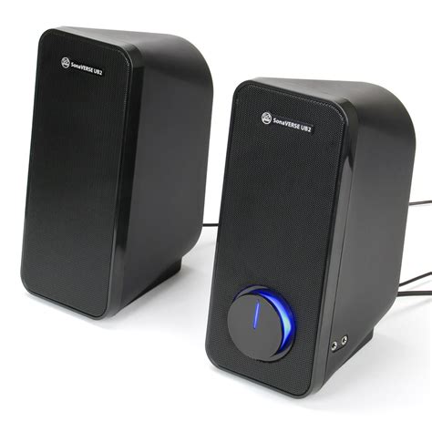 gogroove computer speakers sonaverse ub multimedia usb powered pc