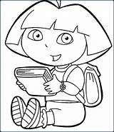 Coloring Pages Farewell Getcolorings Dora Circus sketch template