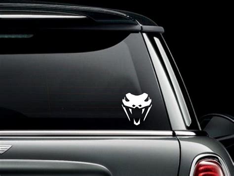 Cobra Viper Head Die Cut Vinyl Car Window Decal Bumper Sticker Us Seller