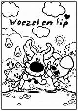 Pip Woezel Alles Jaar Allesoverkinderen Kleuren Printen Hondjes sketch template