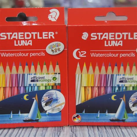 Pensil Warna Staedler Luna 12 Warna Kecil Siplah