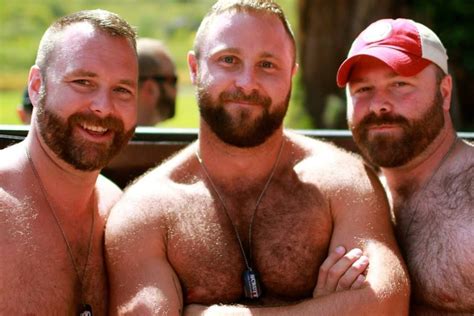 pin on hairy men together