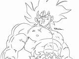 Goku Namek Saiyan Ssj4 Dbz Pintar Coloringhome Coloriage Dragonball sketch template