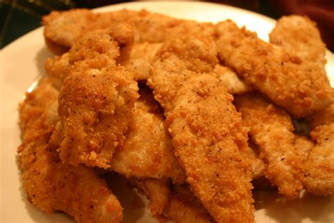 carb breaded chicken fingers  carb recipe ideas