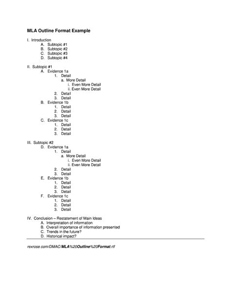 outline format fill  printable fillable blank pdffiller