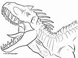 Coloring Dinosaur Pages Rex Trex Color Printable Getcolorings Dinosaurs Print sketch template