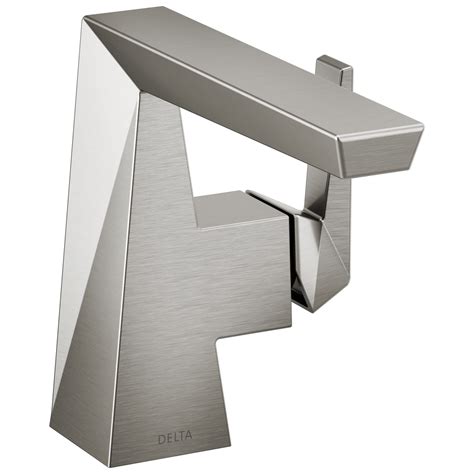 delta faucet  ss pr mpu dst trillian lavatory lumicoat stainless