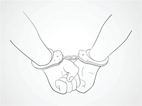 best hands and handcuffs illustrations royalty free vector graphics