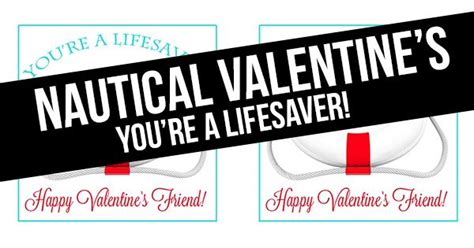 youre  lifesaver valentine printables valentines  printables