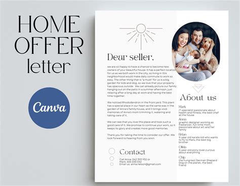 home offer letter template letter  seller home offer cover letter