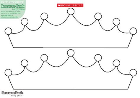 crown template scholastic shop