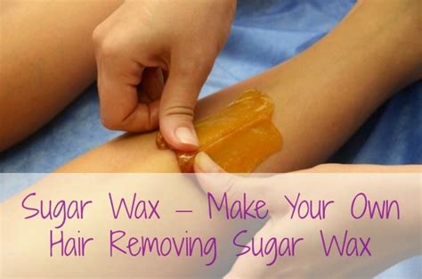 beauty diy make your own hair removing sugar wax diy and crafts