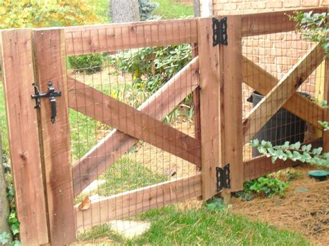 simple wood fence gate designs woodsinfo