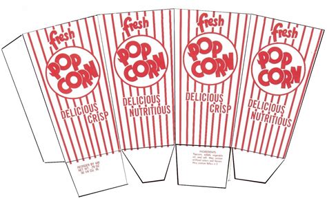 popcorn bag printable printable word searches