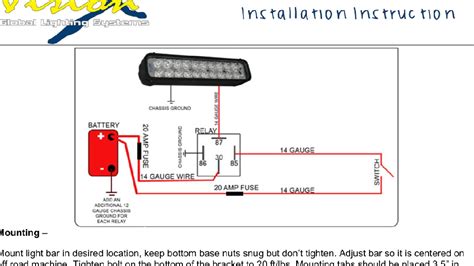led light bar wiring diagram fuse box  wiring diagram