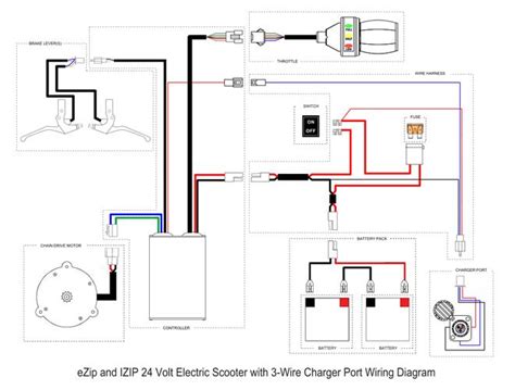 volt electric scooter wiring diagram manuals wiring diagram  electric scooter