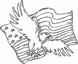 Patriotic Bandiera Uniti Stati Colorear Statue 4th Paises Aigle Drapeau Americain Disegno Nazioni Paginas sketch template