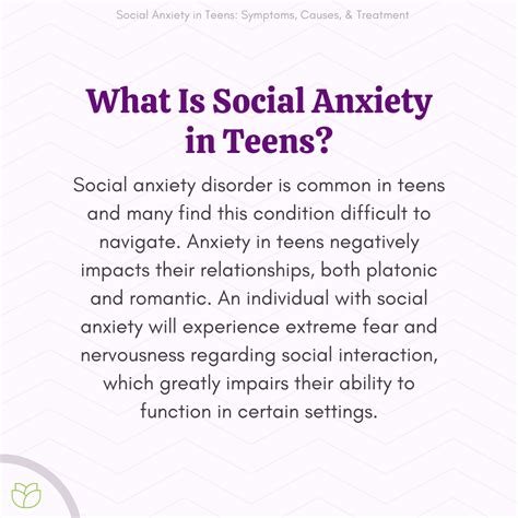 tips  helping  teen  social anxiety disorder