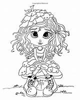 Coloring Sunshine Eyed Fairy Big Lacy Book Pages Books Print Printable Choose Board Boo Adorable Volume Kids sketch template