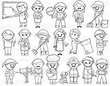 Helpers Community Clip Line Coloring Drawing Clipart Sheets Sketches Sketch Pages Kids Board Printable Easy Printables Yahoo Search Borders Choose sketch template