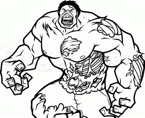 coloring page  coloring page  zombie marvel heroes zombie