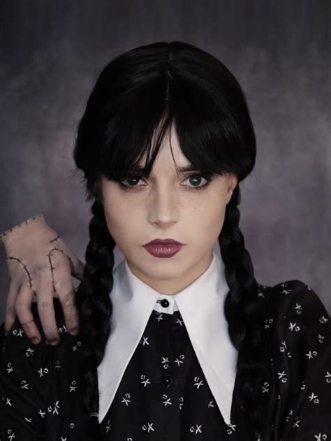 Wednesday Addams Cosplay Makeup Wednesday Costume Amazing Halloween