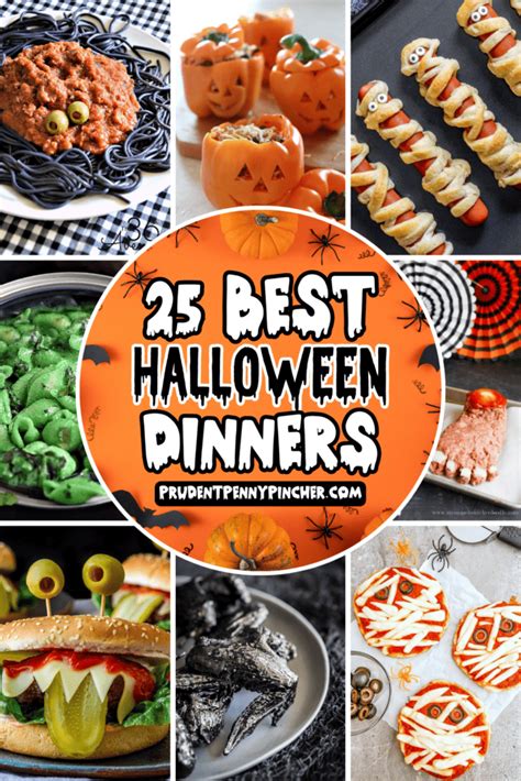 25 Best Halloween Dinner Ideas Prudent Penny Pincher