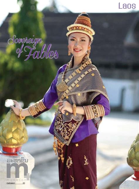lao traditional dress  laos pdr laos traditional outfit laotian
