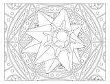 Coloring Pokemon Starmie Windingpathsart Adult sketch template