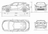 Toyota Hr Autocad Cad Dwg Blocks Car Drawings Hilux  Sketch Cars Plan Bmw Kia Land sketch template
