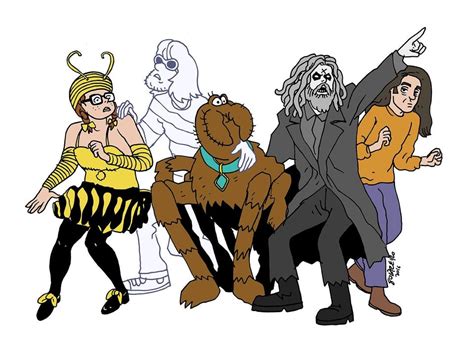 90 s alt band version of scooby doo gang by felipe