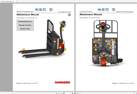 raymond pallet truck  maintenance parts manual electrical schematic auto repair manual