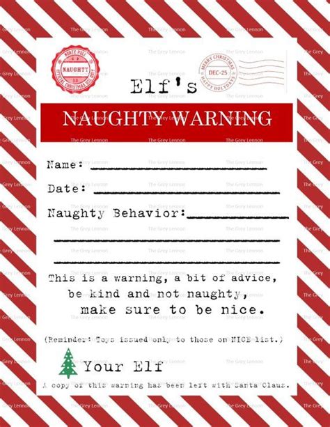 bad behavior letter  elf   shelf letter cgw