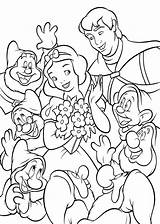 Dwarfs Coloring Seven Snow Pages Drawing Coloring4free Colouring Dwarves Printable Disney Print Search Princess Getdrawings sketch template