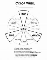 Color Wheel Worksheet Printable Theory Colors Primary Elements Worksheets Colour Principles Grade Teacher Helpful Contrasting Coloring Lesson Secondary Colorwheel Mixing sketch template