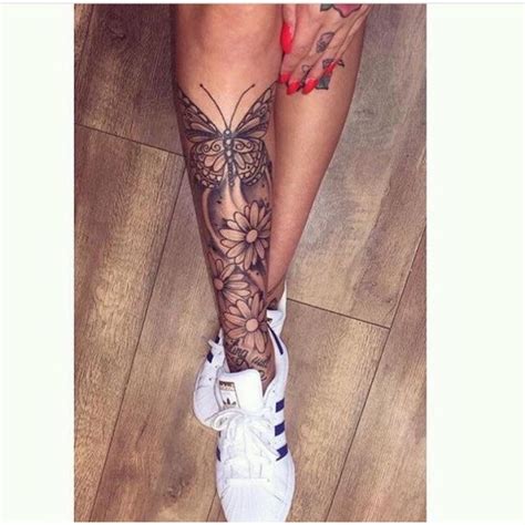 Getting Inked How Tattoos Became Popular Leg Tattoos
