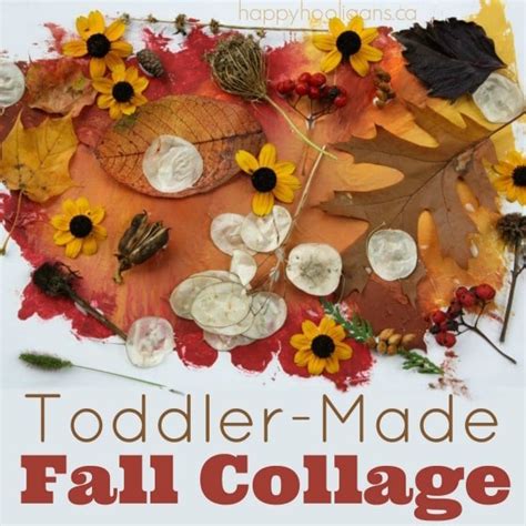 fabulous fall collage  toddlers happy hooligans