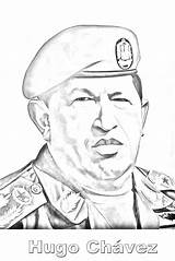 Chavez Dibujar Laminas Presidentes Colorearrr sketch template