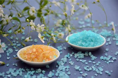 aromatherapy spa sea salt wellness natural product therapy