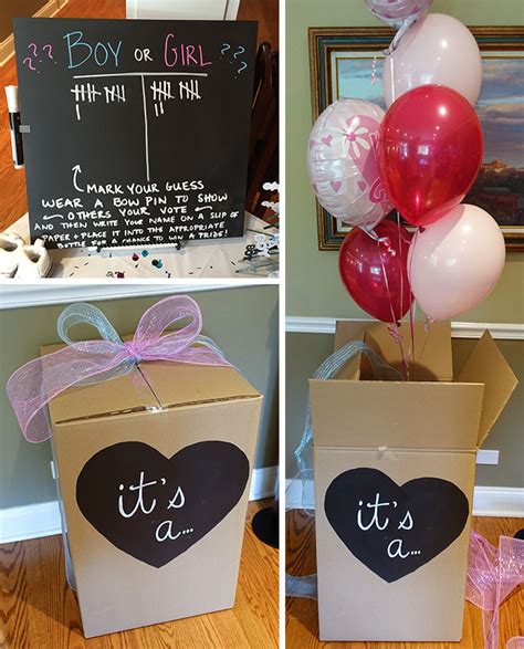 Gender Reveal Party Box 2015 Pretty Neat Living