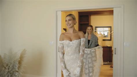 Nude Video Celebs Hailey Baldwin Sexy Wedding Dress