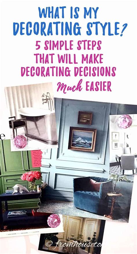 decorating style  simple steps    decorating easier