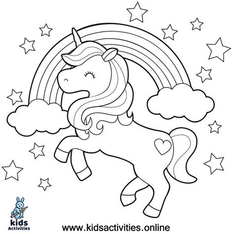 unicorn coloring pages  baby beautiful mom  baby unicorn