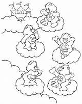 Coloring Pages Clouds Care Bears Popular sketch template