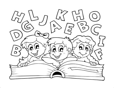 kindergarten coloring pages  printable coloring pages  kids