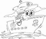 Captain Ship Coloring Pages Boat Color Choose Board Back sketch template