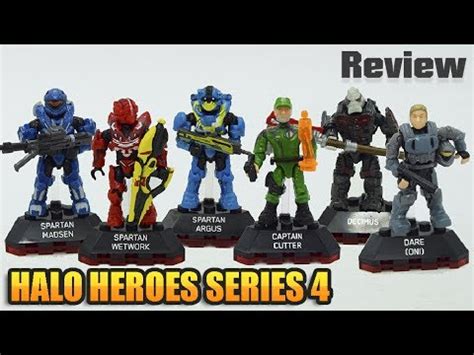 review heroes series  halo mega construx youtube